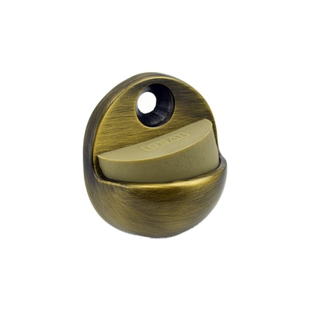 Ives Commercial Solid Brass 1in Floor Dome Stop Antique Brass Finish FS4365